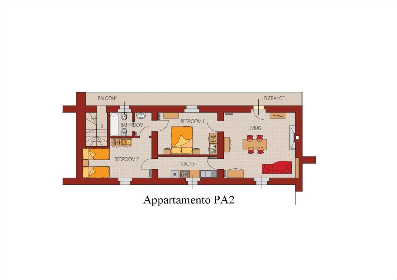PumenengoPalazzo Barboアパートメント 部屋 写真